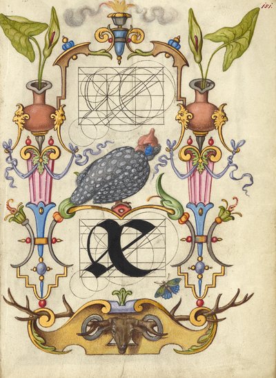 合字aeの構成方法 作： Joris Hoefnagel