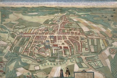 Braun（1541-1622）とFranz Hogenbergh（1535-90）1597による「世界」からのローマの地図 作： Joris Hoefnagel