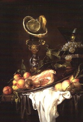 プロンクの静物画 作： Joris van Son