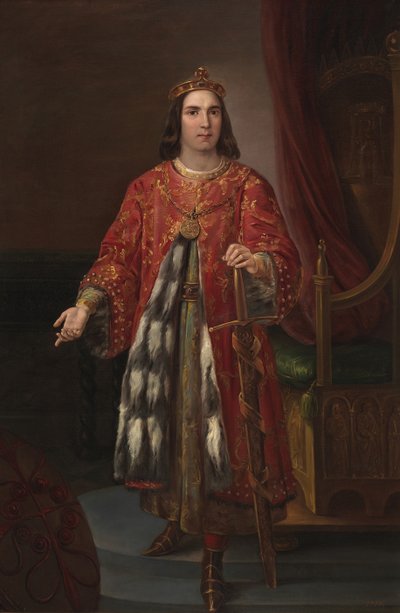 カスティーリャ王サンチョ 3 世、1850 年 作： José Castelaro y Perea
