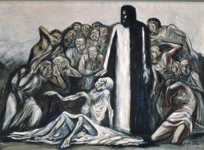 ラザロの蘇生 作： José Clemente Orozco