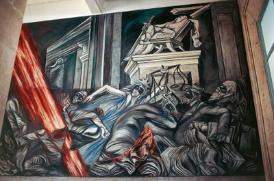 正義 作： José Clemente Orozco