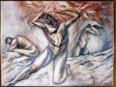 PROMETEO 作： José Clemente Orozco