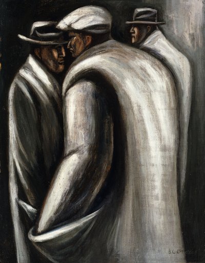 失業者、1928-30年頃（キャンバスに油彩） 作： José Clemente Orozco
