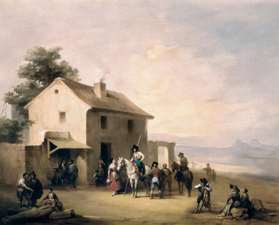 カントリー・インホセ・エルボ（1804-1844）の絵 作： José Elbo