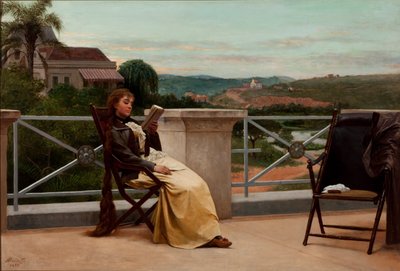 読書 作： José Ferraz de Almeida Júnior