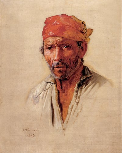 カイピラの頭の研究 作： José Ferraz de Almeida Júnior