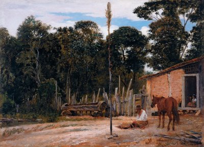 サドルの締め付け 作： José Ferraz de Almeida Júnior