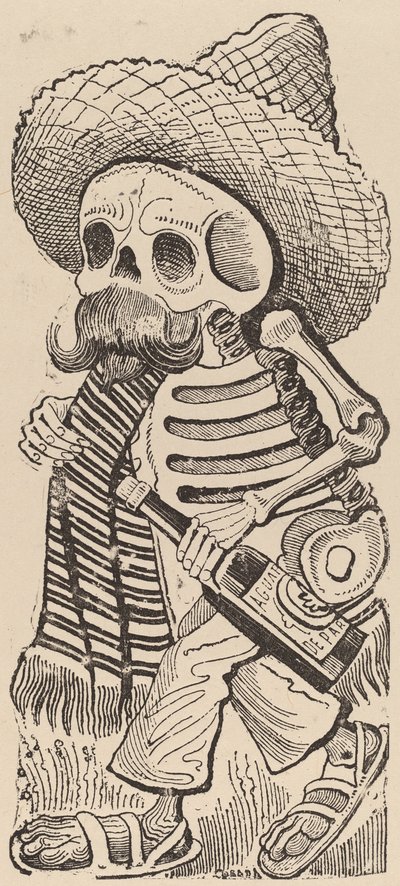 カラベラ・マデリスタ 作： José Guadalupe Posada