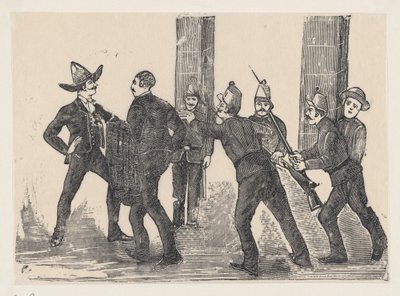ジーザス ブルーノ マルティネスの処刑, 1892., 1892. 作： José Guadalupe Posada