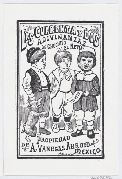 42回の推測、約。 1900-1910.、約。 1900～1910年。 作： José Guadalupe Posada