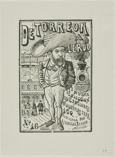 塔からレルドへ 作： José Guadalupe Posada