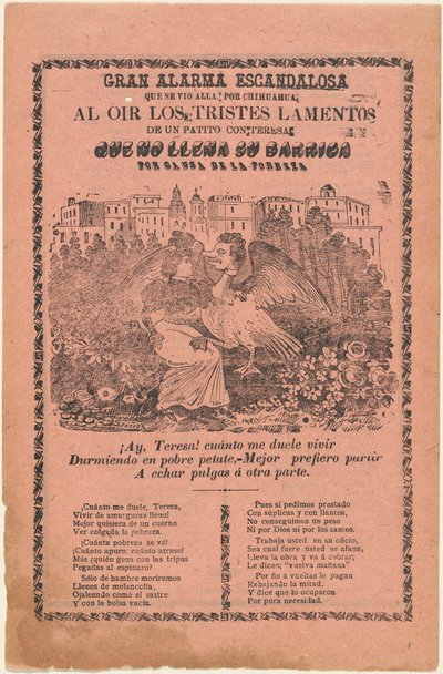 とんでもない大警報 作： José Guadalupe Posada