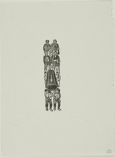 埋葬 作： José Guadalupe Posada