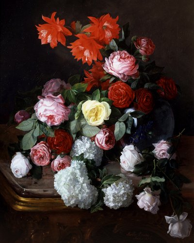 花の静物 作： José María Bracho Murillo