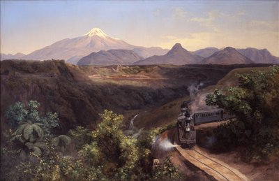 メトラク渓谷 作： José María Velasco