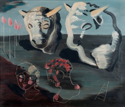 Surrealistische Komposition von José Moreno Villa