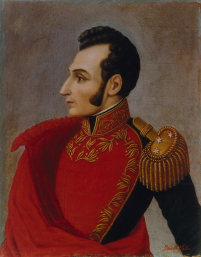 アントニオホセデスクレの肖像画1795-1830、1890。 作： José R. Salas