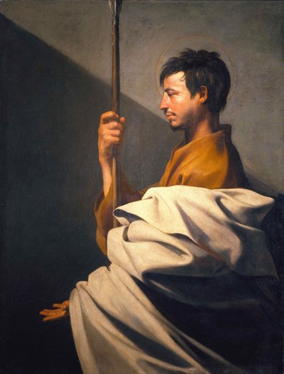 使徒聖トマス、c。 1612年。 作： José Ribera de