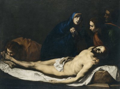 キリストの嘆き、1633年。 作： José Ribera de