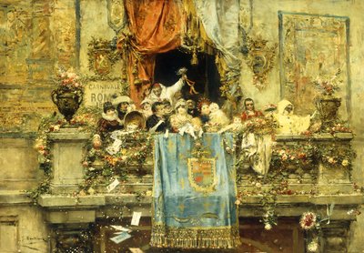 カーニバルで 作： Jose Benlliure y Gil