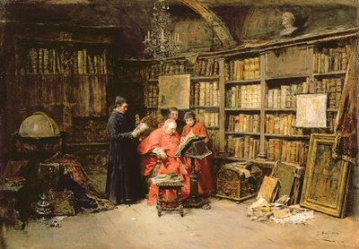 枢機卿の研究では 作： Jose Benlliure y Gil