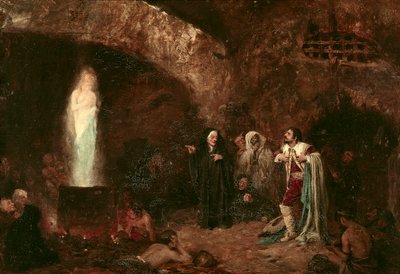 "The witches or Faust " ヨハン・ヴォルフガング・フォン・ゲーテ（1749-1832）の作品のためのイラスト（絵画）。 作： Jose Benlliure y Gil