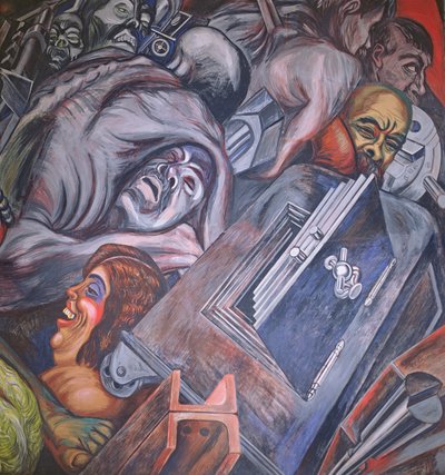 カタルシス 作： José Clemente Orozco