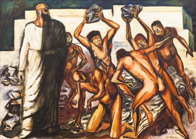 聖ステパノの殉教 作： José Clemente Orozco