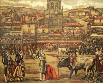 ロンダの闘牛 作： Jose Gutierrez Solana