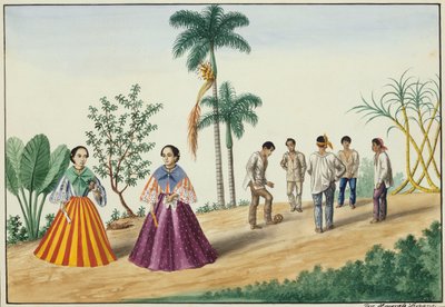 マニラとその周辺地域：サッカーをするフィリピン人 作： Jose Honorato Lozano