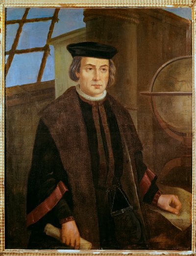 クリストファー・コロンブスの肖像（Christopher Columbus, Cristoforo Colombo 作： Jose Roldan