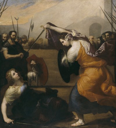女性の決闘 作： Jose de Ribera
