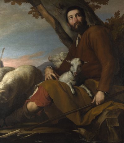 1638年頃のラバンの群れとジェイコブ 作： Jose de Ribera