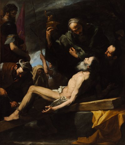 聖アンドリューの殉教 作： Jose de Ribera