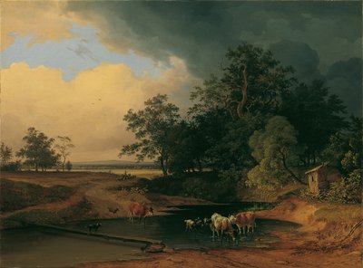 夕景気分のau風景 作： Josef Feid