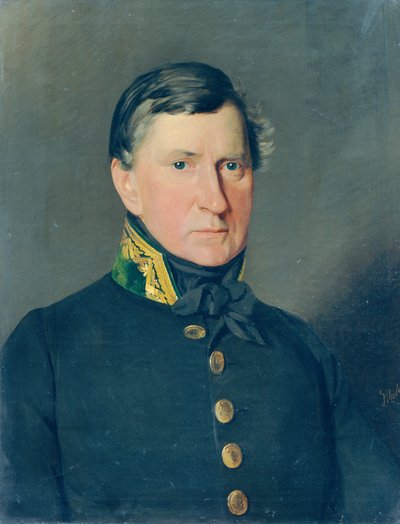 紳士の肖像 作： Josef Huttary