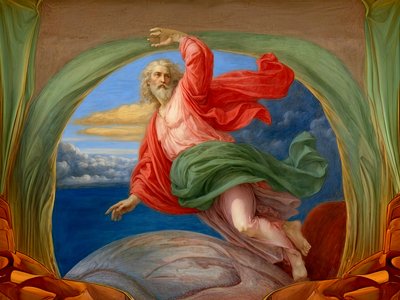 A1_創世記_02-天空の創造 作： Josef Johann Michel