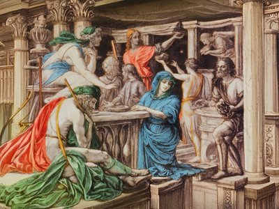 A2_出エジプト記_06_過越と長子の死 作： Josef Johann Michel