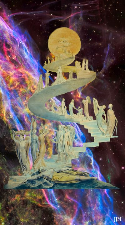 JJM-再現：ブレイク-W_ジェイコブス・トラウム+JWST 作： Josef Johann Michel