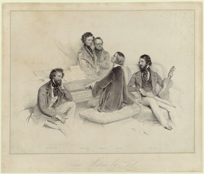 リストとの朝 作： ヨーゼフ・クリフバー