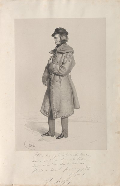 フランツ・リストの肖像 1811-1886, 1840. 作： Josef Kriehuber