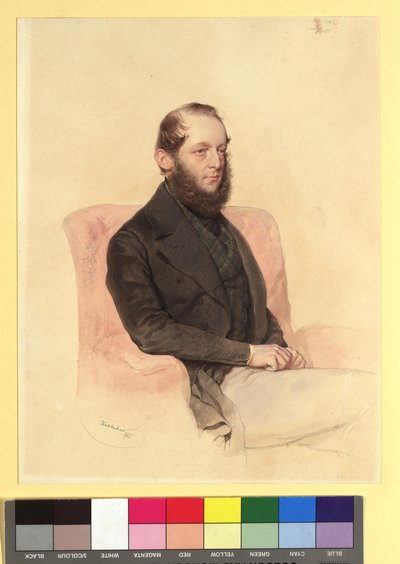 ヴィルヘルム・クレメンス・ヴェストファーレン・ツー・フュルステンベルク伯爵（1818-1883年） 作： ヨーゼフ・クリフバー