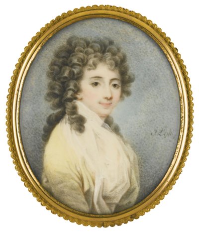 ゾフィアポトッカヴィット伯爵夫人の肖像1760-1822、18世紀の後半 作： Josef Leski