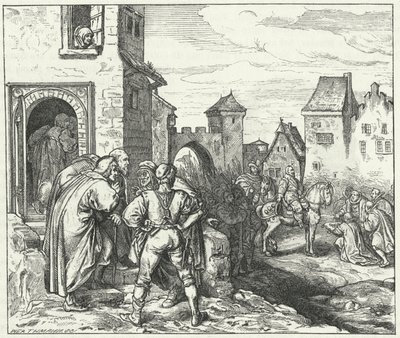 1632年にミュンヘンに入るスウェーデンのグスタフアドルフ 作： Josef Mathias Trenkwald