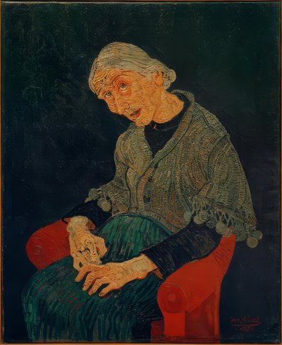 パリの老婦人 作： Josef Scharl
