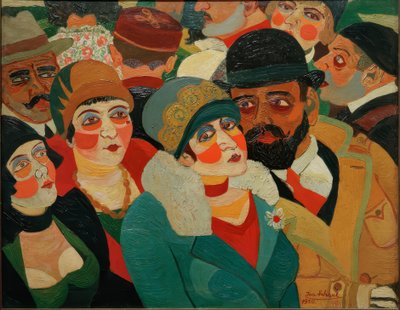 パリの街並み 作： Josef Scharl