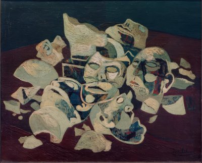 壊れたバスト 作： Josef Scharl