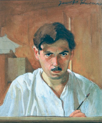 自画像 作： Josef Wawra