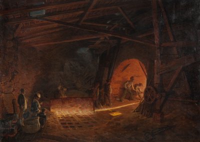 高炉、1873 作： Josef Wilhelm Wallander